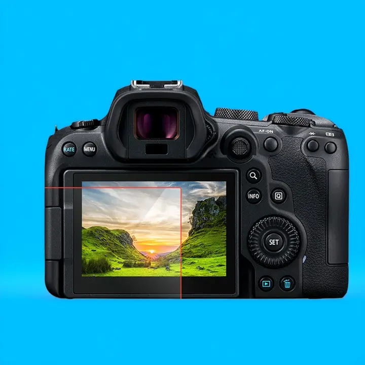 Panasonic S1/S1R/S1HおよびNikon Z9/Z50/Z5/Z6/Z7用 強化ガラススクリーンプロテクター【全画面保護】