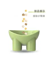 猫用食器【マカロンカラー・倒れにくい首を支えるデザイン】