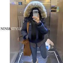 レトロブルーのあったかタイトデニムパンツ【ハイウエスト・スリムフィット・ブーツと合わせやすい】