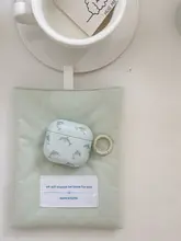 グレーイルカデザインのAirPods用イヤフォンケース【可愛らしい防摔仕様・AirPods Pro対応】