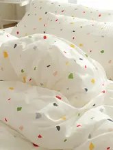 全棉製 双層ガーゼ ベビー枕カバー【48×74cm・2個セット・家庭用】