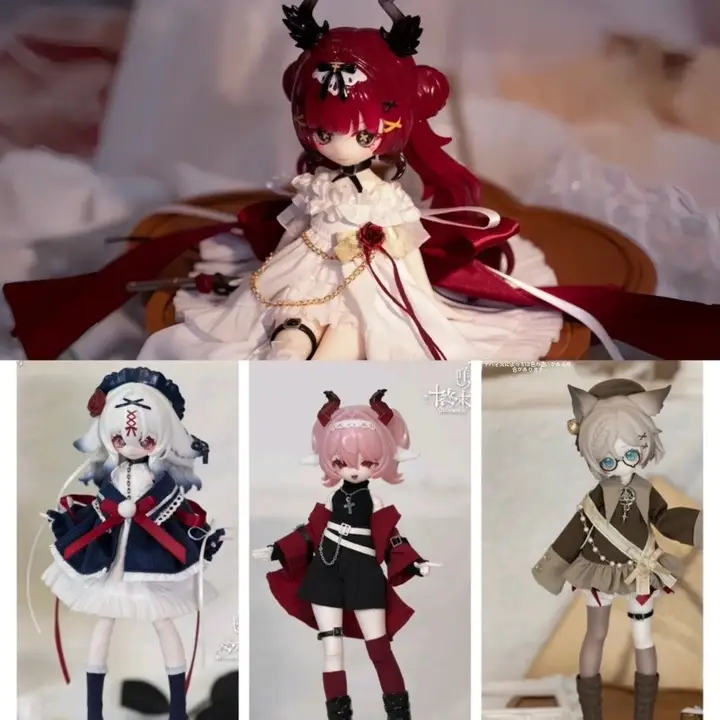可動式人形【BJD・終末祝福デザイン・フィギュア・女の子向け】