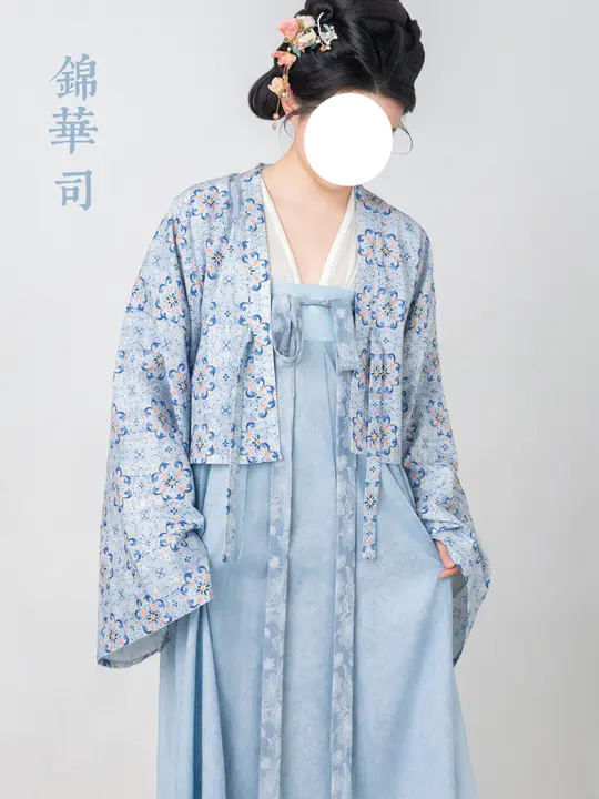 改良法門寺披衫【春夏用・唐風・齐胸デザイン】（セットアップ対応）