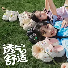 厚底デザインの通気性サンダル【女性用・足弓サポート・防滑・ビーチ・夏用】
