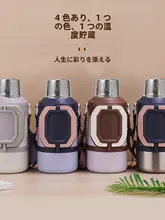 大容量ステンレス保温ボトル【アウトドア・持ち運び便利・男性用】