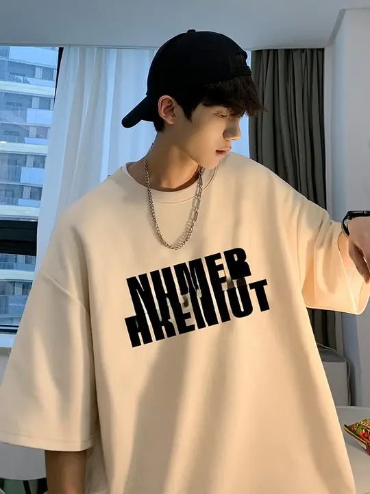 280gヘビーウェイト半袖メンズ夏Tシャツ