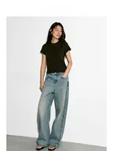 半袖Tシャツ レディース クルーネック シンプル 着痩せ 着回し トップス 「EIGHTHMONTH」
