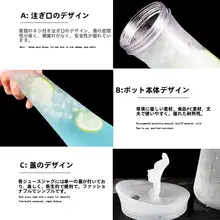 高耐久PCアクリル製クールウォーターポット【家庭用・大容量・ジュースサーバー】
