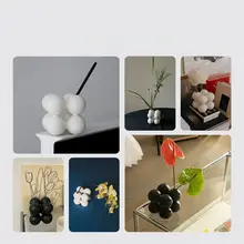 デザイン2x2花器【suomuブランド・マット仕上げ・高温陶器・水培用・単独花瓶】