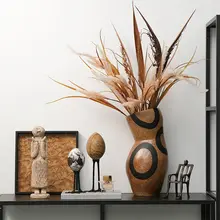 侘寂風のアンティーク調花瓶【インテリア・卓上装飾用】