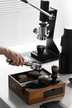 MHW3BOMBER コーヒーグラウンドボックス【コーヒー器具収納・ハンドルスタンド付き】