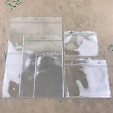 PVC製 薄型両面透明プラスチック名刺ホルダー【A4/A5サイズ対応・6枚入り】
