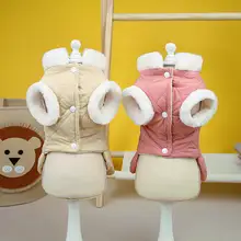 秋冬用 厚手ペットコート【テディ・プードル・ビジョン・小型犬向け・プリンセススタイル・冬用ドレス】