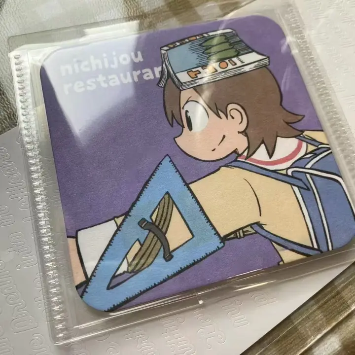 水彩画作品用スクエア収納ファイル【透明マット・ポケット式・写真・コースター収納可】