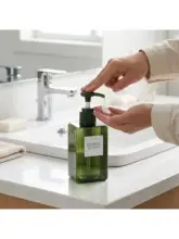 プッシュ式ボトル【シャンプー・洗顔料・化粧品用・プラスチック製・詰め替え用】