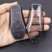海豚車用キーケース【超薄型・透明フルカバー】