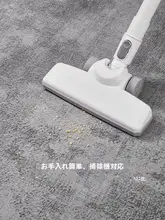 シンプルデザインの楕円形グレーリビングカーペット【お手入れ簡単・洗濯可能・寝室用】
