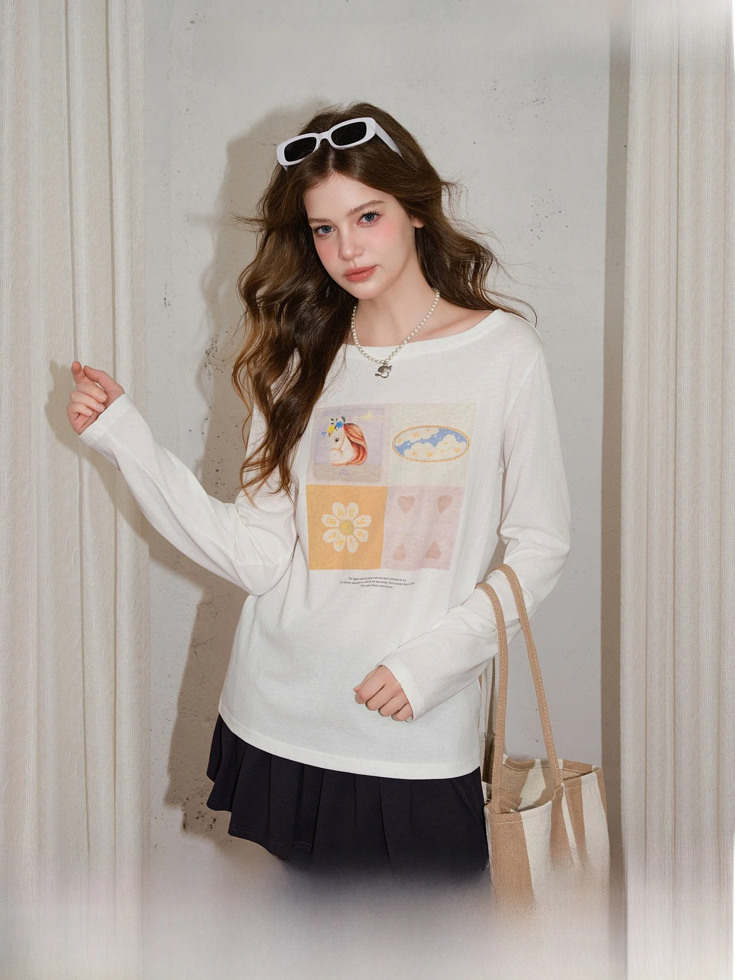 ロングスリーブTシャツをどう選ぶ？小馬柄のカジュアルTシャツが通勤とリラックスの両立を実現する理由