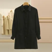 洗練されたデザイン！スーツベストと異素材ドッキングドレス【秋用・女性用】（セットアップ対応）
