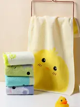 潔麗雅 100%コットン 赤ちゃん用フェイスタオル【柔らかい・吸水性あり・家庭用】