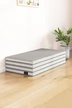 折りたたみ式天然ココナッツ素材の薄型マットレス【硬め・家庭用・学生向け】