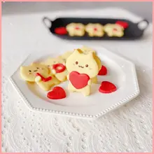 にゃんこ抱きつきクッキー型【バレンタインや七夕の手作りお菓子に最適・DIY用】