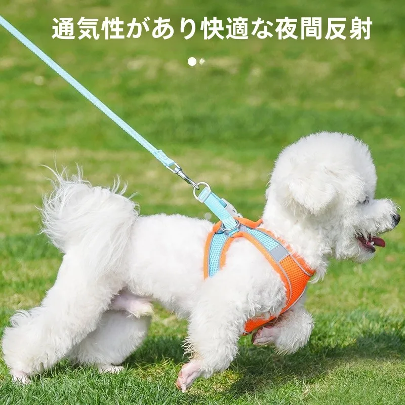 犬のお散歩グッズをコスパ良く揃える方法 - 反射機能付き通気性ハーネスリードの特徴
