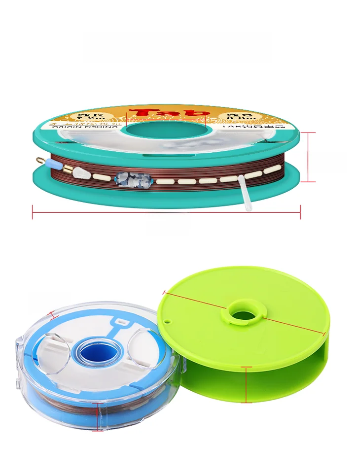 Tab フィッシングラインセット【完成品・釣りアクセ  サリー・台釣用】
