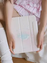 タブレットケース オリジナル iPad Air Pro mini 対応 マグネット フルカバー ペンホルダー 春 アイデザイン 「Ufology」