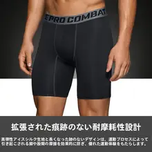 速乾性機能付き スポーツ用インナーショーツ【男女兼用・バスケットボール・ランニング対応・五分丈】
