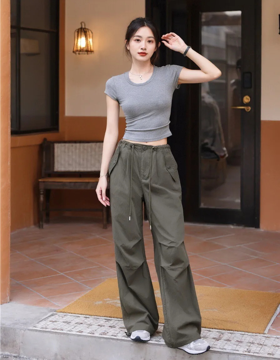 春コーデの基本を徹底解説！米杏色パンツと色の組み合わせ術