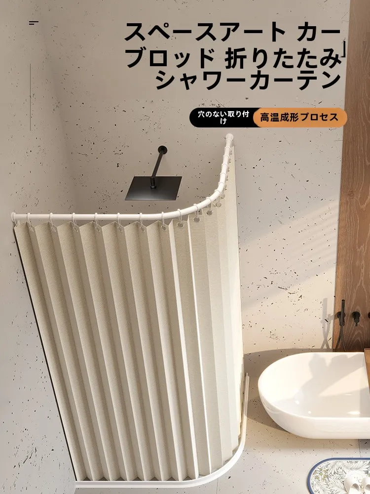 お風呂の窓 目隠し 内側 に どんなアイテムがおすすめ？高級弧形バスカーテンセットが解決するリアルな悩み