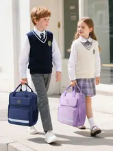大容量の小学生用多機能ショルダーバッグ【男女兼用・ハンドル付き・学校用】
