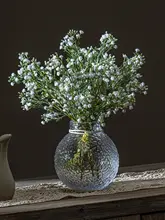 フェイクフラワー テーブルデコレーション マツバボタンの高級擬似花 芸術的な花飾り