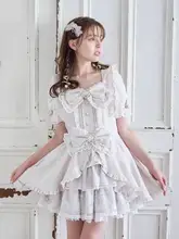 ワンピース レディース ロリータ 量産型 ティアード フリル ガーリー 黒 白 ピンク