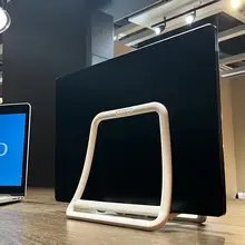 CROSS LINE ノートパソコン用 縦置きスタンド【デスクトップ収納・iPad・外部モニター対応】