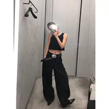 シンプルで耐久性のあるタンクトップ【二色展開・ファッショナブル】