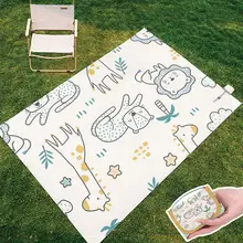 ポータブルピクニックマット【ミニポケット・キャンプ用・防湿】