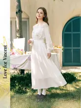 レースのオフショルダー女性用ワンピース【リゾートスタイル・ウエストシェイプ・白色】（セットアップ対応）