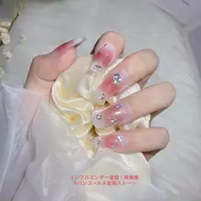 大包装 ネイルアートクリスタル先端ストーン 大小号 ネイルデコレーション用 超光沢ストーン