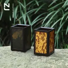 重竹製の手作りペンスタンド【オフィス用・デスクアクセサリー・文房具】
