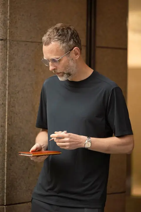 夏用 メンズ ノースリーブ ラウンドネック 速乾スポーツTシャツ