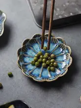 復古デザインの花びら型小皿【独創的なキッチンアイテム・ジュエリー収納用】