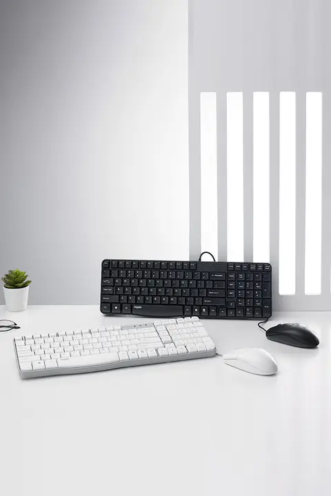 Rapoo X100S 有線キーボードとマウス スーツ