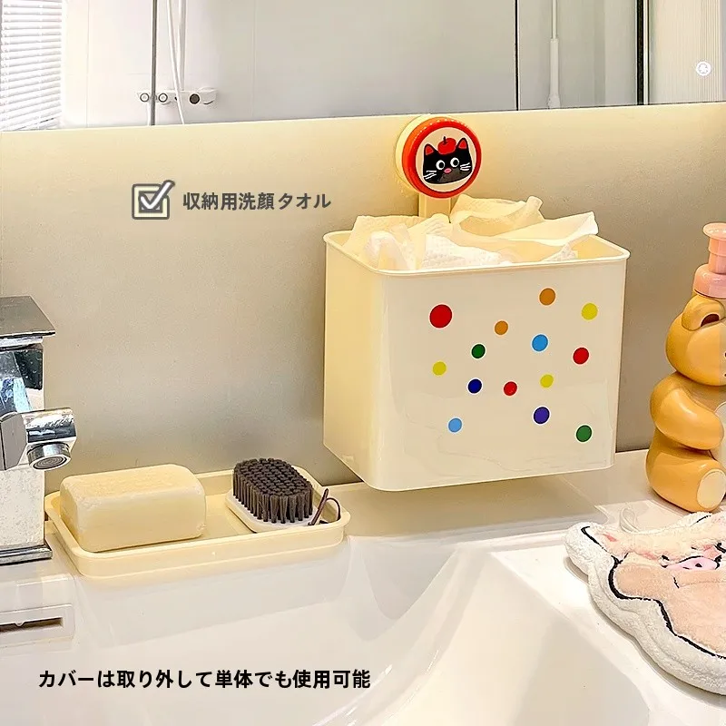 吸盤式トイレットペーパーホルダー：洗面所用の便利さと日式デザインの実用性