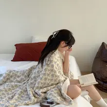 全棉ベビーフリースブランケット【極上の柔らかさ・多機能・かわいいデザイン】