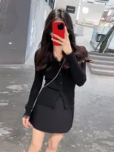 レースデザインのVネックニットトップス【女性用・フィット感・春用】