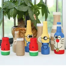 彩色麻縄【DIY手工編み・装飾用・ヴィンテージ風・耐摩耗】