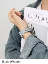 夏にぴったり！グラデーションデニム染めのApple Watch用バンド【女性向け・高級感】
（セットアップ対応）