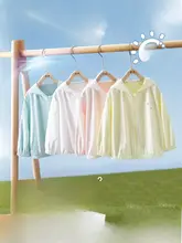 涼感防止！子供用紫外線対策薄手アウター【春夏用・軽量】
